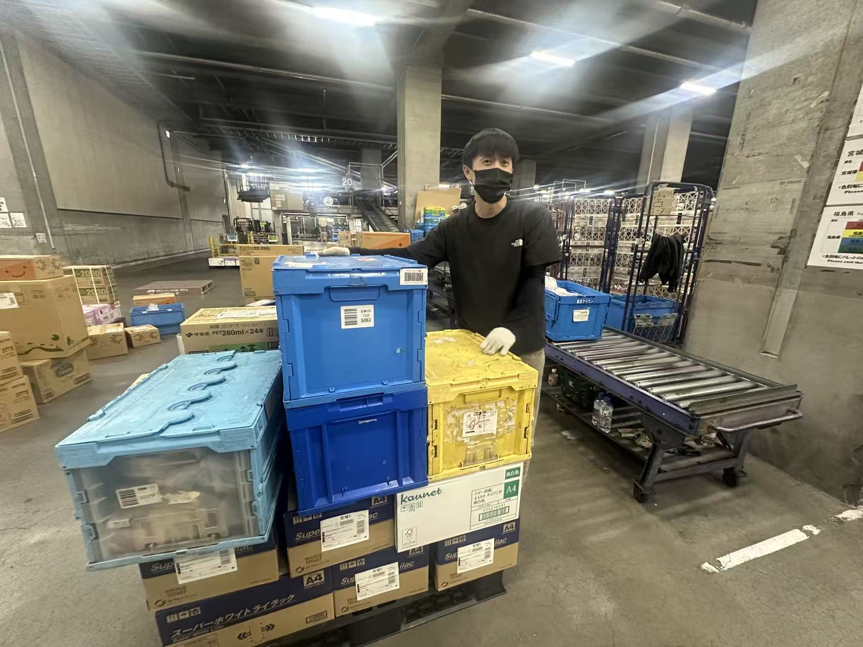 潮見 仕分け・パレタイズ作業